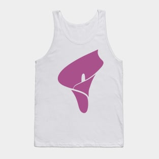 purple calla lily flower Tank Top